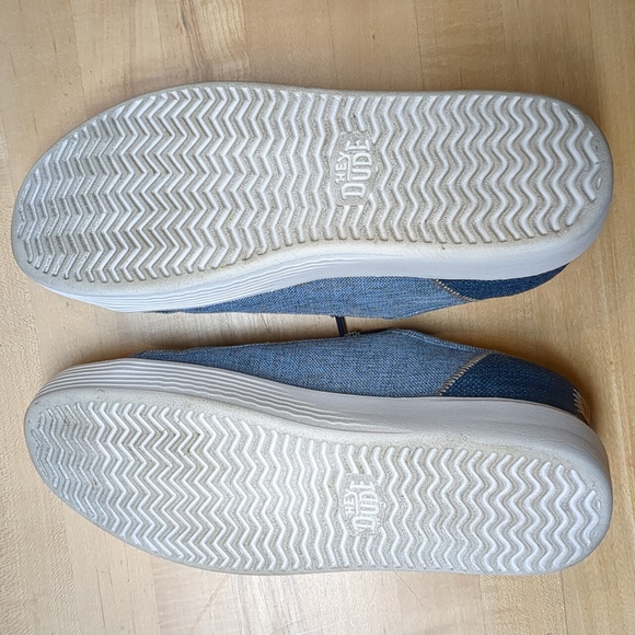 Hey Dude women 9 Cody Craft blue - Picture 5 of 6